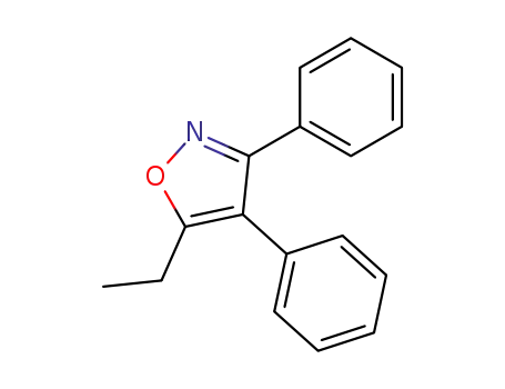 Molecular Structure of 74048-23-0 (3,4-diphenyl-5-ethylisoxazole)