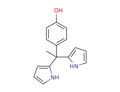 (((p-hydroxyphenyl)methyl)bispyrrol-2-yl)methane