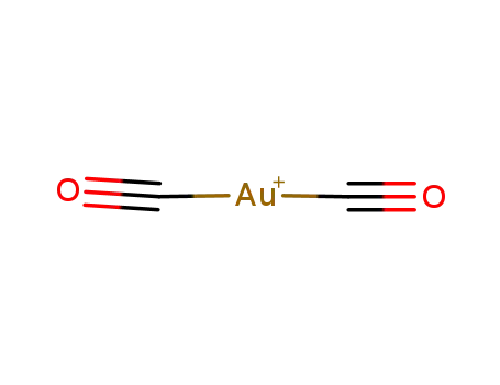 Molecular Structure of 133778-33-3 (Gold(1+), dicarbonyl-)