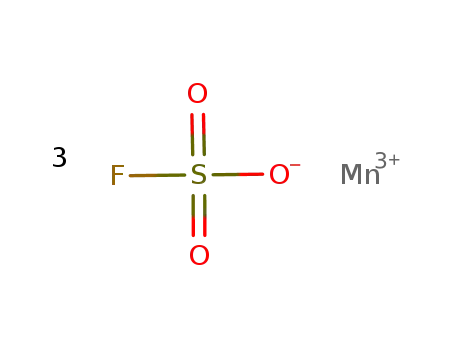 Fluorosulfuric acid, manganese(3+) salt