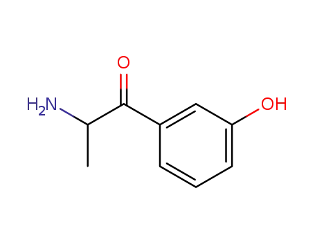 Molecular Structure of 693772-30-4 (1-Propanone,  2-amino-1-(3-hydroxyphenyl)-)