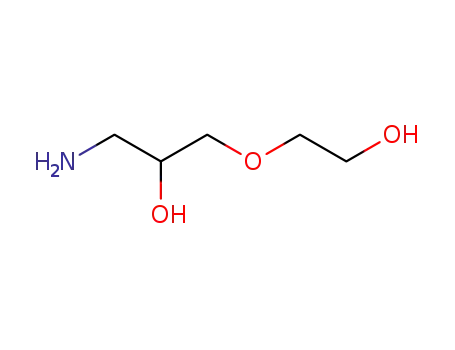 Molecular Structure of 114012-79-2 (2-Propanol, 1-amino-3-(2-hydroxyethoxy)-)