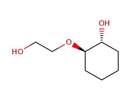 Molecular Structure of 118787-19-2 (trans 2-(2-hydroxyethoxy)cyclohexanol)