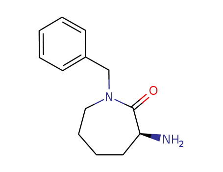 2H-Azepin-2-one,3-aminohexahydro-1-(phenylmethyl)-, (3S)-