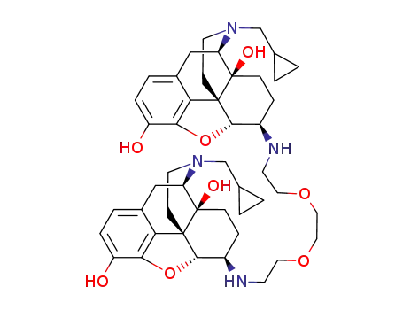6,6'-(에틸렌비스(옥시에틸렌이미노))비스(17-시클로프로필메틸)-4,5-에폭시모르피난-3,14-디올