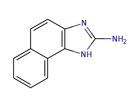 1H-나프트[1,2-d]이미다졸-2-아민(9CI)