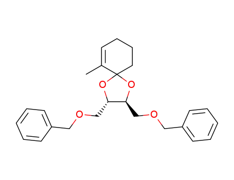 2-methyl-2-cyclohexen-1-one cyclic (1S,2S)-1,2-bis<(benzyloxy)methyl>ethylene acetal