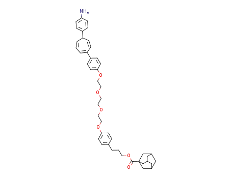 adamantane-1-carboxylic acid 3-(4-{2-[2-(2-{4-[5-(4-amino-phenyl)-cyclohepta-1,3,6-trienyl]-phenoxy}-ethoxy)-ethoxy]-ethoxy}-phenyl)-propyl ester
