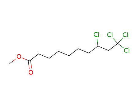 Molecular Structure of 28598-85-8 (8,10,10,10-Tetrachlordecansaeuremethylester)