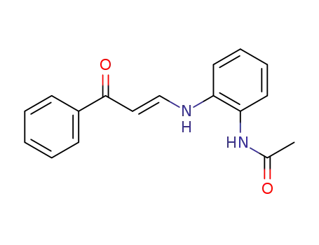 acetic acid-[2-(3-oxo-3-phenyl-propenylamino)-anilide]