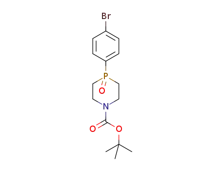 Molecular Structure of 1616557-92-6 (C<sub>15</sub>H<sub>21</sub>BrNO<sub>3</sub>P)