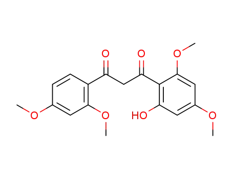 1,3-Propanedione,
1-(2,4-dimethoxyphenyl)-3-(2-hydroxy-4,6-dimethoxyphenyl)-