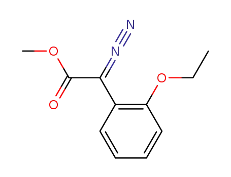 Molecular Structure of 347187-59-1 (methyl 2-(ethoxyphenyl)diazoacetate)
