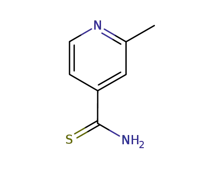 2-메틸이소니코틴산 티오아미드