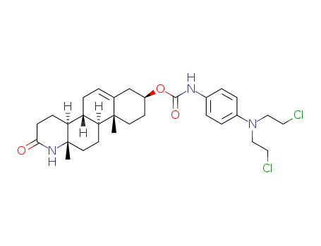 13α-amino-13,17-seco-17-oic-13,17-lactam-5-androsten-3β-yl-N-p-(bis-2-chloroethylamino)phenylcarbamate