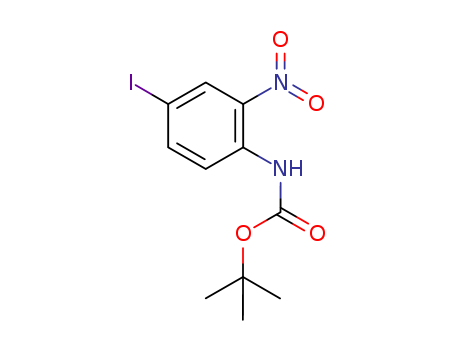 tert-butyl (4-iodo-2-nitrophenyl)carbaMate