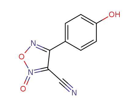 4-(4-hydroxyphenyl)furoxan-3-carbonitrile