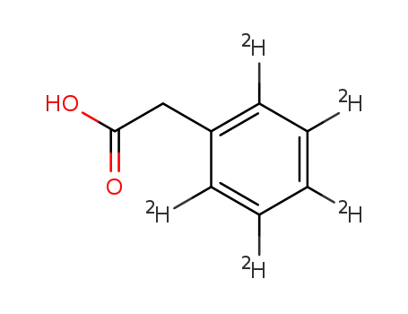 Molecular Structure of 104182-98-1 (PHENYL-D5-ACETIC ACID)