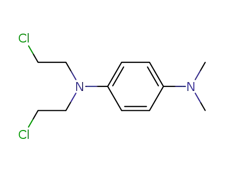 1,4-Benzenediamine, N,N-bis(2-chloroethyl)-N',N'-dimethyl-