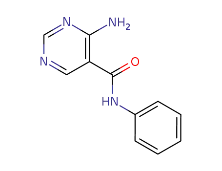 4-amino-N-phenylpyrimidine-5-carboxamide
