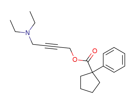4-diethylamino-2-butynyl 1-phenylcyclopentanecarboxylate