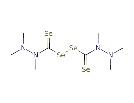 Molecular Structure of 28598-59-6 (Bis<N,N,N'-trimethylselenocarbazoyl> diselenide)