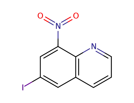Molecular Structure of 5552-46-5 (6-IODO-8-NITROQUINOLINE)