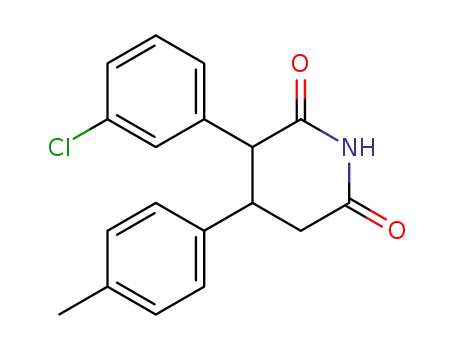 3-(3-Chloro-phenyl)-4-p-tolyl-piperidine-2,6-dione