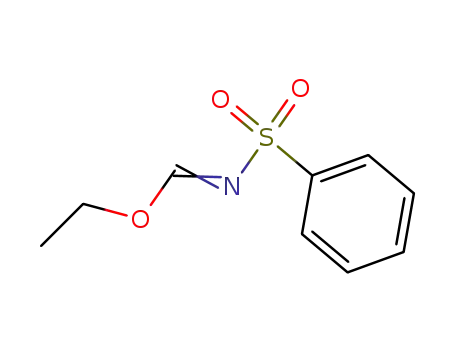 Molecular Structure of 22745-19-3 (ETHYL PHENYLSULFONYLIMIDOFORMATE)