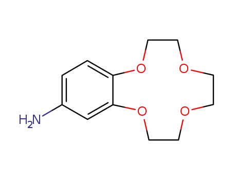 Molecular Structure of 78554-68-4 (4-AMinobenzo-12-crown-4)