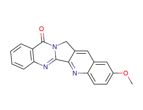 2-methoxyquinolino[2',3’:3,4]pyrrolo[2,1-b]quinazolin-11(13H)-one