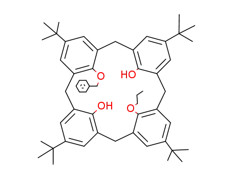 5,11,17,23-tetrakis(1,1-dimethylethyl)-25-propoxy-27-benzyloxy-26,28-dihydroxy-calix[4]arene