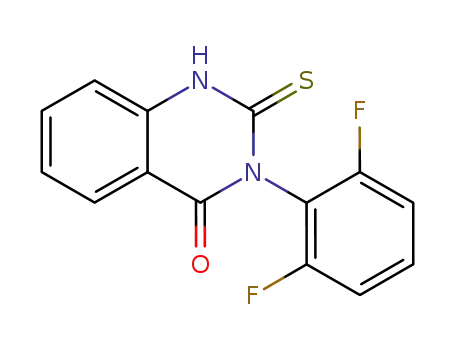 3-(2,6-difluorophenyl)-4-oxo-2-thioxo-1,2,3,4-tetrahydroquinazoline
