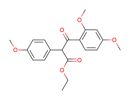 3-(2,4-dimethoxy-phenyl)-2-(4-methoxy-phenyl)-3-oxo-propionic acid ethyl ester