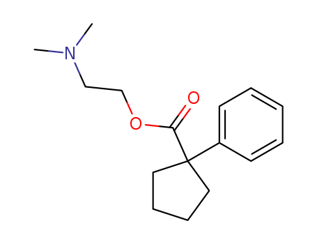Cyclopentanecarboxylic acid, 1-phenyl-, 2-(dimethylamino)ethyl ester
