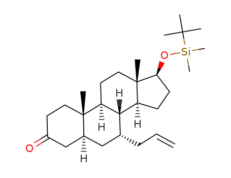 7α-allyl-17β-[(tert-butyldimethylsilyl)oxy]-5α-androstan-3-one