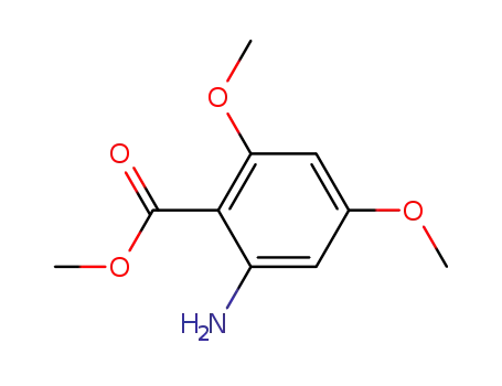 메틸 2- 아미노 -4,6- 디메 톡시 벤조 에이트