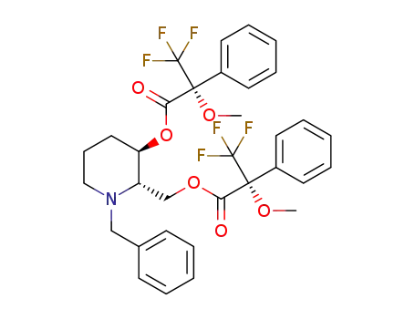(2S,3R)-1-(phenylmethyl)-2-{[(2R)-3,3,3-trifluoro-2-methoxy-1-oxo-2-phenylpropoxy]methyl}piperidin-3-yl (αR)-α-methoxy-α-(trifluoromethyl)benzeneacetate