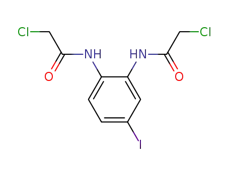 N,N'-bis(chloroacetyl)-4-iodo-1,2-phenylenediamine