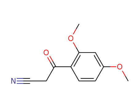 2,4-Dimethoxy-b-oxo-benzenepropanenitrile
