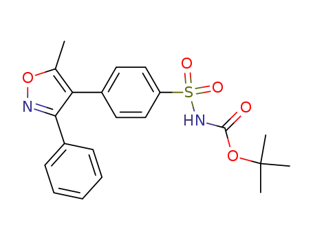 [[4-(5-methyl-3-phenylisoxazol-4-yl)phenyl]sulfonyl]-carbamic acid, 1,1-dimethylethylester