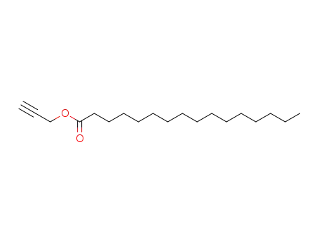 Molecular Structure of 6900-04-5 (Hexadecanoic acid, 2-propynyl ester)