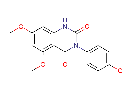 5,7-dimethoxy-3-(4-methoxyphenyl)-2,4-(1H,3H)-quinazolinedione
