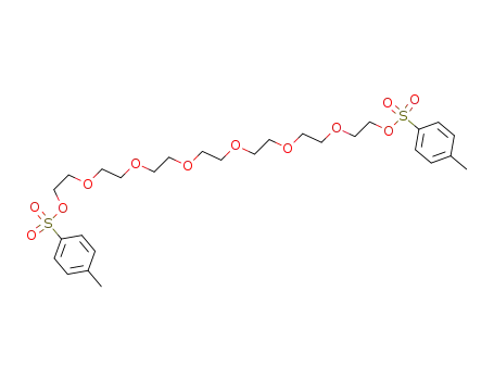 Molecular Structure of 69502-27-8 (Heptaethylene glycol  di(p-toluenesulfonate))