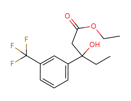 DL-ethyl-3-hydroxy-3-(3'-trifluoromethylphenyl)pentanoate