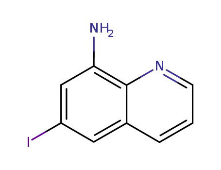 Molecular Structure of 5552-47-6 (6-IODOQUINOLIN-8-AMINE)
