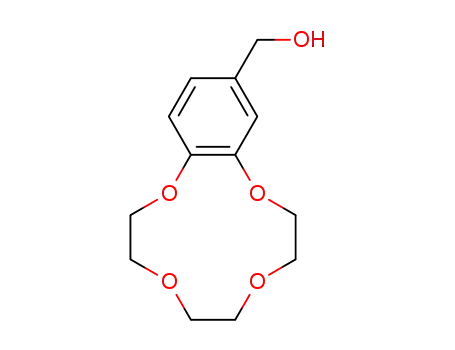 Molecular Structure of 1326319-07-6 (4'-hydroxymethyl-(benzo-12-crown-4))