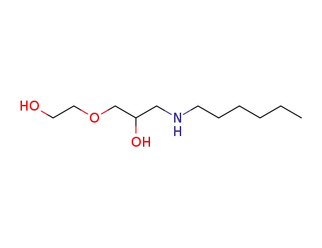 1-Hexylamino-3-(2-hydroxy-ethoxy)-propan-2-ol