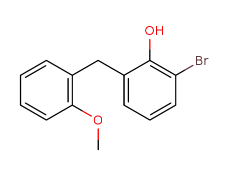 2-bromo-6-(2-methoxy-benzyl)-phenol