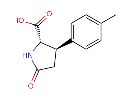 trans-2-Carboxy-3-(4-methyl-phenyl)-pyrrolidon-5